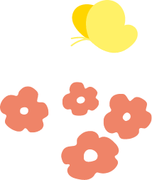 花とちょうちょ