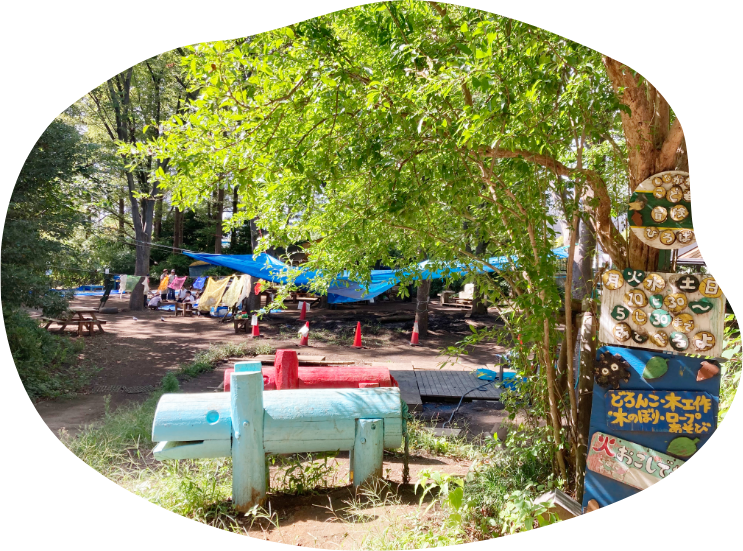 しながわ冒険ひろば入り口